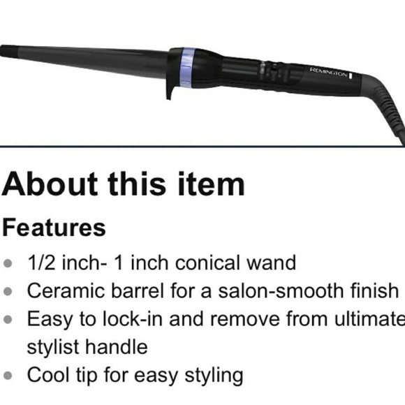 Remington curling wand - Picture 5 of 5